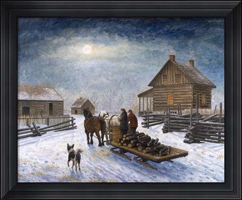 Framed Home Again Print