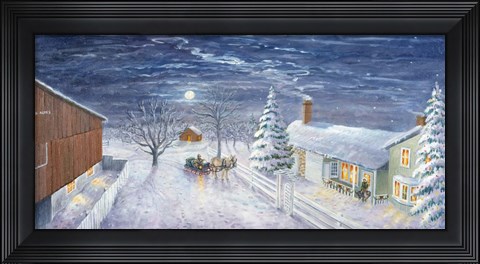 Framed Home for the Holidays Print