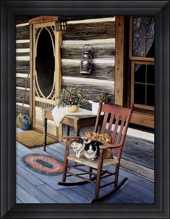 Framed My Front Porch Print