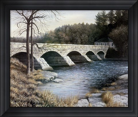 Framed Pakenham Bridge Print
