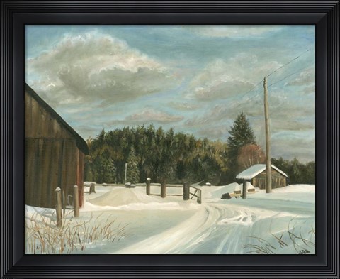 Framed Remus Farm Print