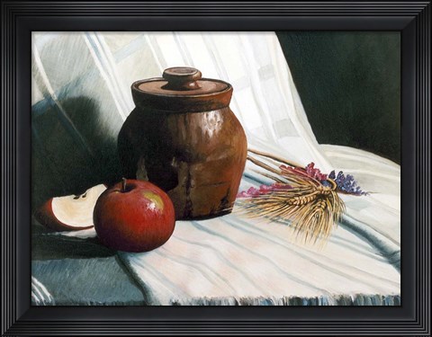 Framed After the Harvest Still Life Print