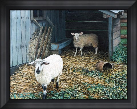 Framed Best Friends Print