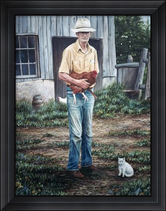 Framed Russell Print