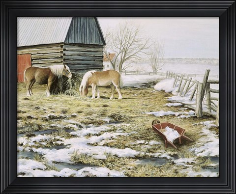 Framed Winter Day Print