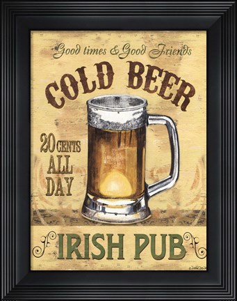 Framed Irish Pub Print