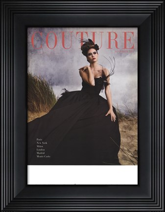 Framed Couture November 1959 Print