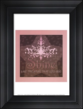 Framed Shine Print