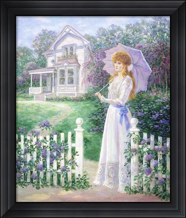 Framed Lilac Time Print
