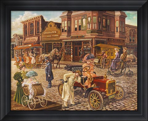 Framed Main Street Print