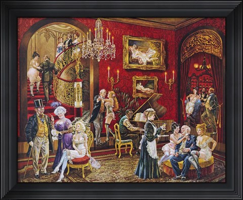 Framed Bordello Print