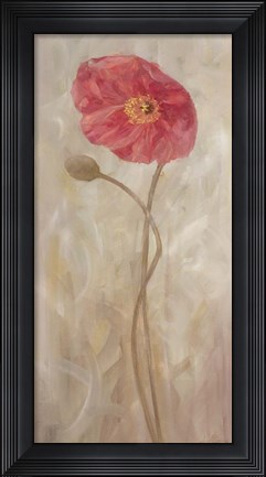 Framed Poppies IV Print