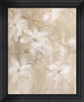 Framed Magnolias II Print