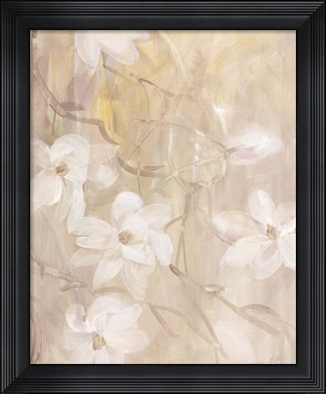 Framed Magnolias IV Print