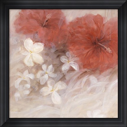 Framed Hibiscus II Print