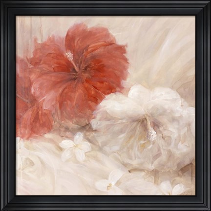 Framed Hibiscus III Print