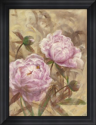 Framed Peony II Print