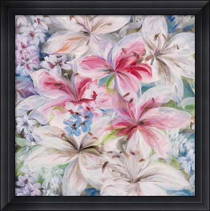Framed Lily Patch Print