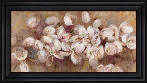 Framed Opening Tulips Print