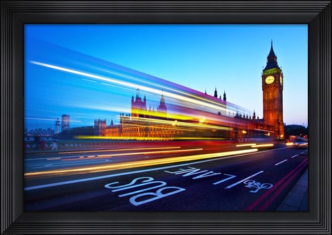 Framed London Big Ben Print