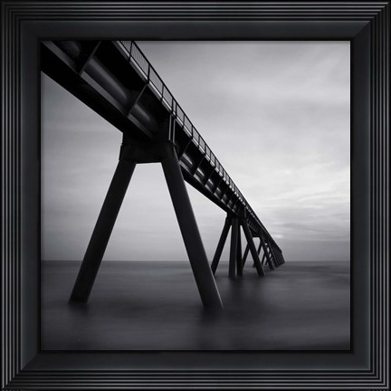 Framed Wharf de la Salie Print