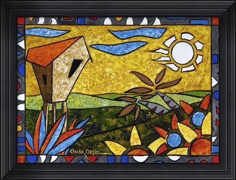 Framed In the Country I Print