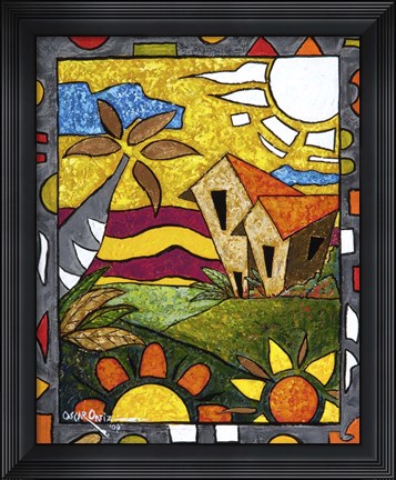 Framed In the Country II Print