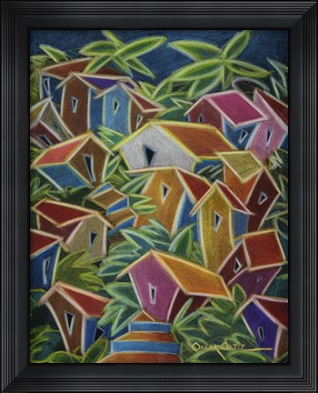 Framed Barrio Lindo Print