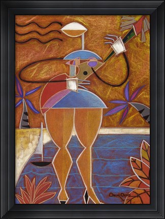 Framed Cuatro Caliente Print