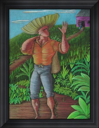 Framed Leaving Home Print