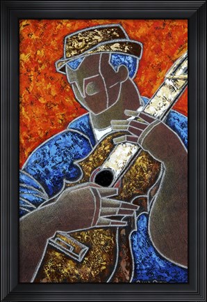 Framed Solo De Cuatro Print