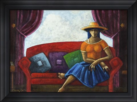 Framed Summers Last Romance Print