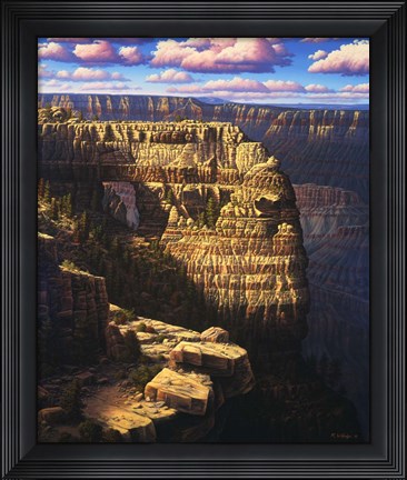 Framed Heaven And Earth Print