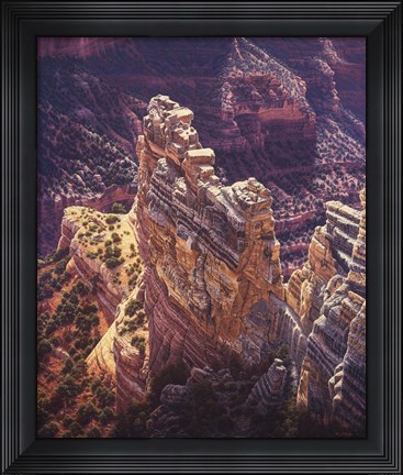 Framed Heart Of Gold Print