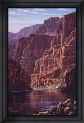 Framed Secluded Print