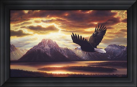 Framed Sacred Vigil Print