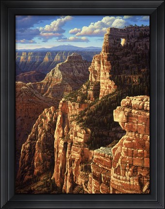Framed Window To Heaven Print