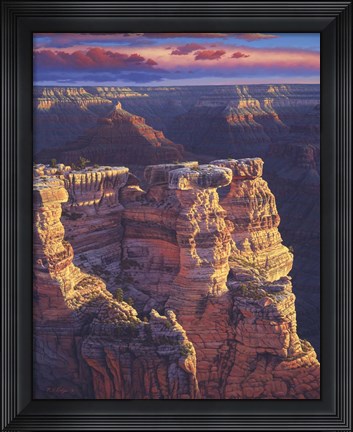 Framed Gold Of Arizona Print