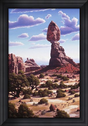 Framed Matter Of Time Print