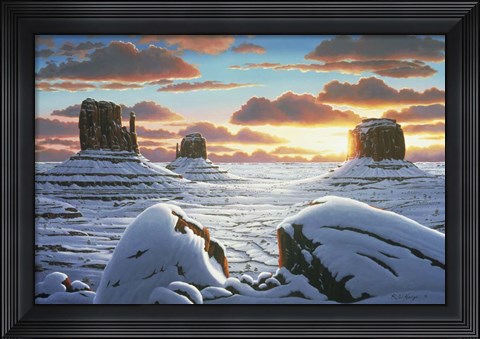Framed Tres Hombres Print