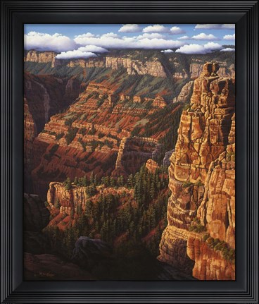 Framed World Of Wonders Print