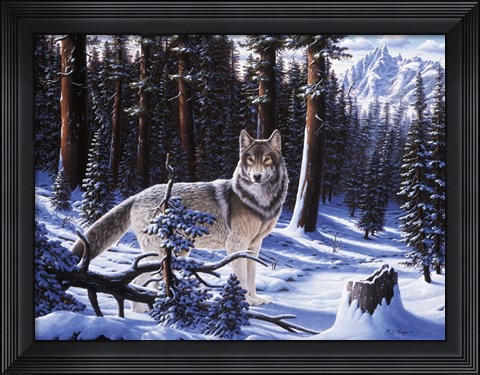 Framed Big Timber Print