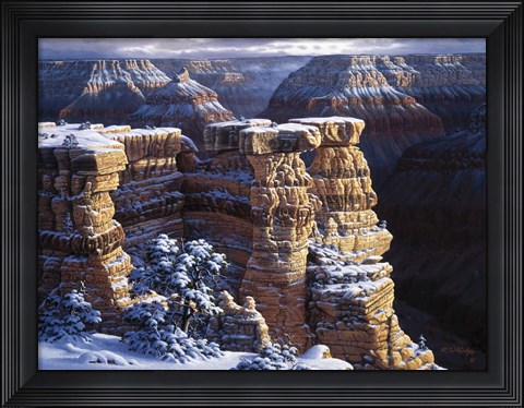 Framed Three Kings Print