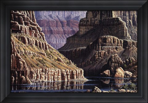 Framed Walls Apart Print