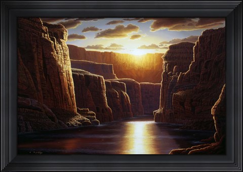 Framed Grand Sunrise Print