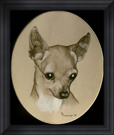 Framed Dog Nine Print