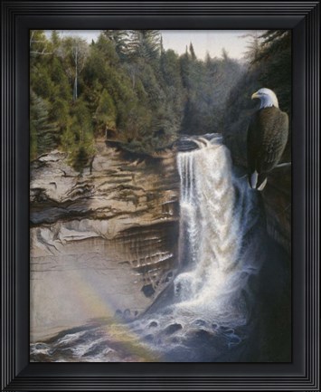 Framed Miners Falls Print