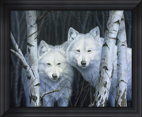 Framed White Magic Print