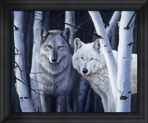 Framed Eyes Have It Print