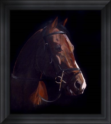 Framed Horse Print